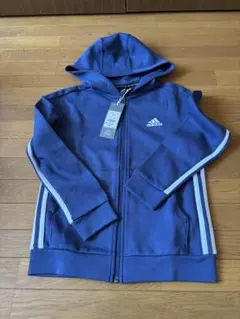 adidas ネイビー パーカー サイズ140cm 新品未使用