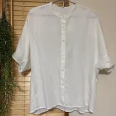 無印良品　ブラウス　オフホワイト/Lサイズのサムネイル