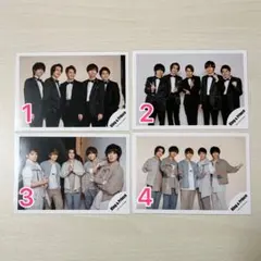 King & Prince 公式写真 集合⑨ アー写 ポートレート 4枚