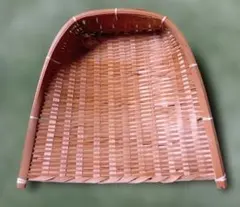 竹製バスケット 中型 手作り