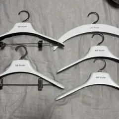 LG Styler ホワイトハンガー 5本セット パンツ2