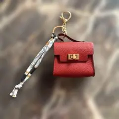 ミニバッグチャーム キーホルダー AirPodsケース コインケース