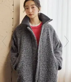 ニコアンド☆ブークレZIPブルゾン