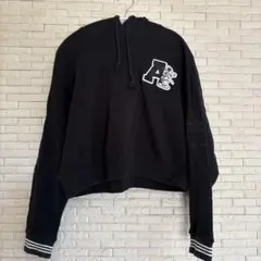 adidas アディダス Disney パーカーブラック サイズ:Lショート丈