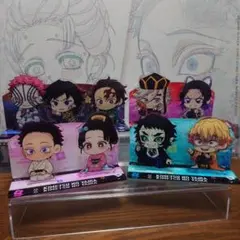 鬼滅の刃 アクリルスタンド　アクリルジオラマ　4個セット