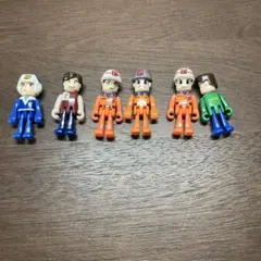 さ*か様 タカラトミー「トミカ」「プラレール」シリーズの人形、プラキッズ6体セッのサムネイル