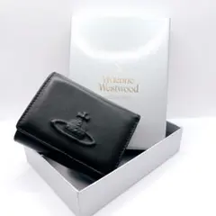 Vivienne Westwood 三つ折り財布 黒 ブラック 新品未使用