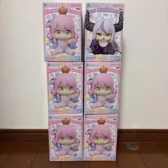 ホロベイビーズ　フィギュア　ラプラス・ダークネス＆姫森ルーナ　６体セット