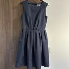 美品！M-PREMIER ノースリーブひざ丈ワンピース 38