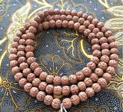 ルドラクシャ 5ムキ　一連　12.5㎜