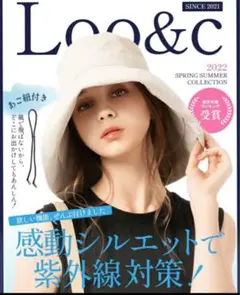 未使用！帽子屋Loo&c UVシャルマンハット ノーマル ホワイト フリー