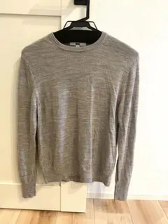 お値下げ中！UNIQLO エクストラファインメリノクルーネックセーター