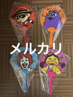 海外 タイ マクドナルド ヴィンテージ プラ うちわ ディスプレイ 激レアのサムネイル