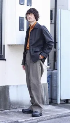 YLÈVE SHEEP LEATHER COVERALL JACKET - メルカリ
