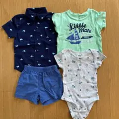 carter's ＊ シャツ、トップス、ロンパース、ズボン 4点セット