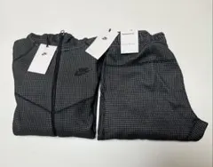 140 新品 ナイキ 上下セット テックフリース セットアップ　ブラック
