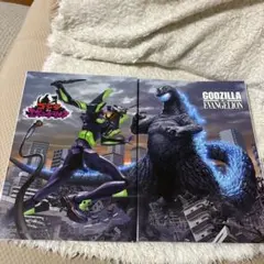 非売品　セブンイレブン限定　エヴァ　ゴジラ　ノート4種類 未使用品