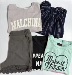 女の子140cm まとめ売り5点セット　ラブトキシック