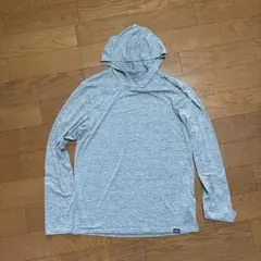 patagonia Capilene Cool Daily S グレー フード付
