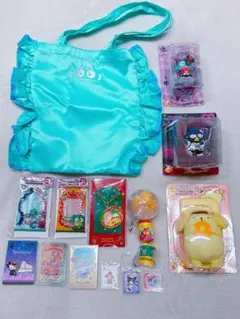 サンリオ ポムポムプリン ハンギョドン バツ丸 キキララ グッズセット