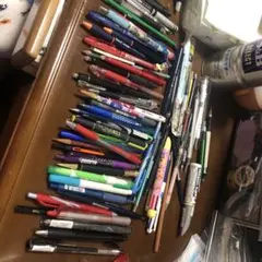ボールペンセット 約50本 多色 ほぼ中古