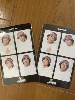 SEKAI ステッカー　2枚セット