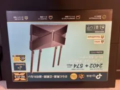 未使用！【tp-link】 Wi-Fi6ルーター ArcherAX73 開封のみ - メルカリ