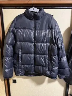 Columbia ダウンジャケット　黒　XL 古着　ダブルジップ