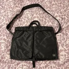 ●美品●　ポーター　タンカー　ヘルメット　2way　廃盤　ショルダーバッグ　黒 TANKER(タンカー) 2WAY HELMETBAG | 吉田カバンホームページ | YOSHIDA