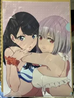 SSSS.GRIDMAN　ラバーマット　宝多六花　新条 アカネ　サンタ グリッドマン ユニバース]描き下ろしラバーマット（宝多六花＆新