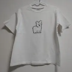 POUDOUDOU アニマルチェーンステッチTeeのサムネイル