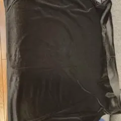 ベロア生地　黒