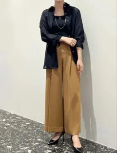 Theory 22ss ウォッシャブル ワイドパンツ ￥34100