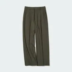 UNIQLO タックワイドパンツ