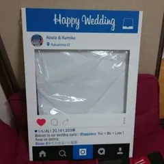 Instagram風ウェルカムボードA1★インスタフレーム★インスタボード