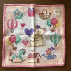 FEILER フェイラー　リリアドリーミーハウス　ピンク　ハンカチ