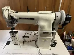 動作良好】極美品サーボ付 YAKUMO 681L 工業用 腕ミシン 厚物・革