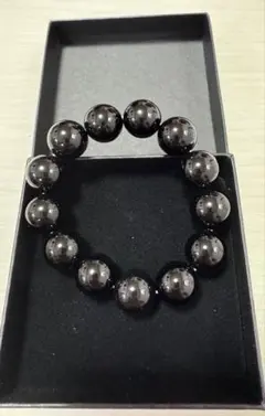 ブレスレット パワーストーン オニキス 16mm 魔よけ、厄除け