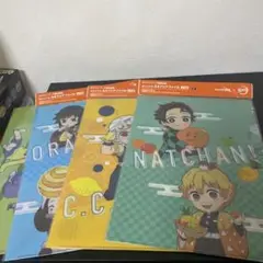 鬼滅の刃クリアファイル 3枚セットおまけおそ松くん