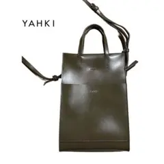 美品 YAHKI ヤーキ YH-568 2wayスリムトートバッグ