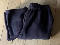 スウェット ワイドパンツ