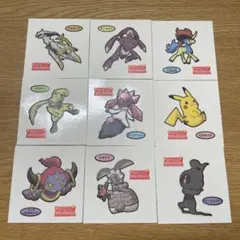 【まとめ売り】ポケモンパン シール 9枚セット（被りなし）7