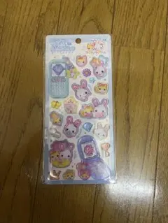 平成はっぴーふぉん　フワフワらびちゃん　シール