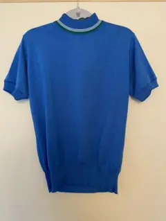 【古着】ハイネック半袖ニット