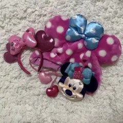 ディズニー　ミニーのファンダーランド　ファンキャップ　カチューシャ