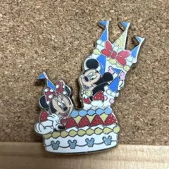 ディズニー ミニー ミッキー シンデレラ城 20周年 ピンバッジ ピンバッチ ②のサムネイル