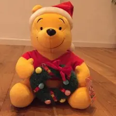 プーさん☆サンタクロース ぬいぐるみ