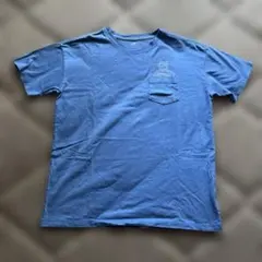GAP キッズ Tシャツ L 青 クマのロゴ