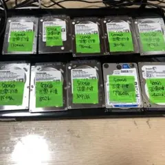 859 HDD 500GB 正常 2.5インチ 10個 まとめ売り