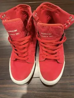 『archive 』『希少』SUPRA MUSKA 001 27cm 赤